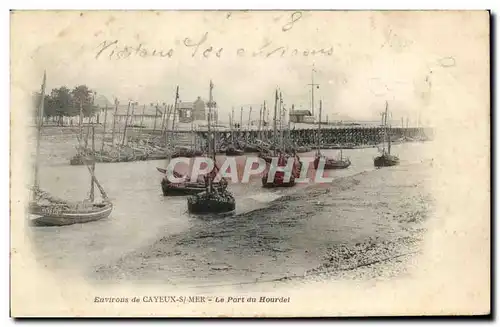 Cartes postales Environs de Cayeux S/Mer Le Port du Hourdel Bateaux