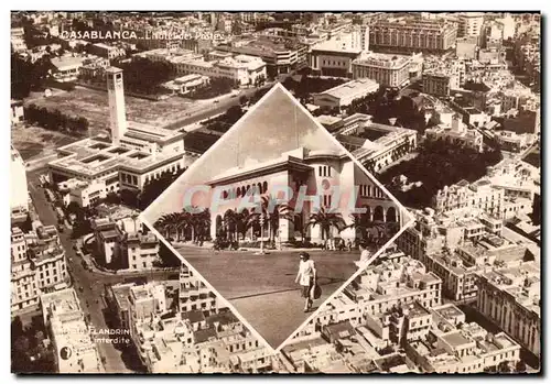 Cartes postales Casablanca L Hotel des Postes Maroc