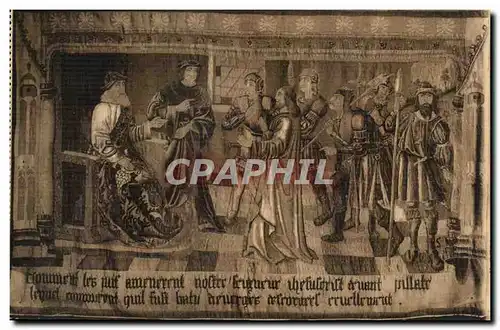 Cartes postales Tapisserie medievale