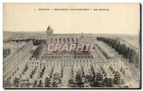 Cartes postales Orleans Pensionnat Saint Euverte Vue Generale