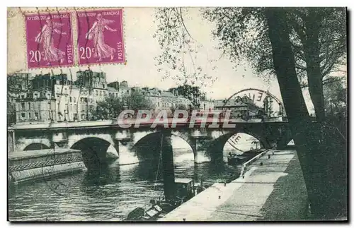 Ansichtskarte AK Paris Le Pont Neuf et le bras de la Monnaie