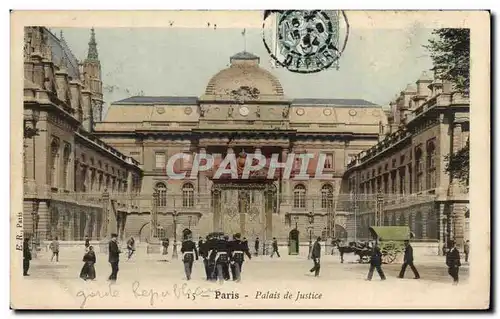 Cartes postales Paris Palais de Justice