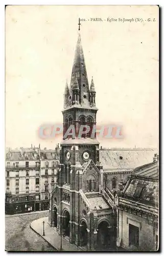 Cartes postales Paris Eglise St Joseph