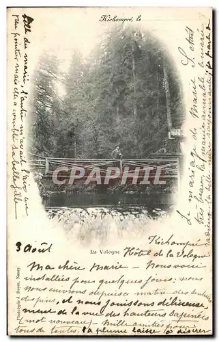 Cartes postales Kichompre La Vologne Carte 1899