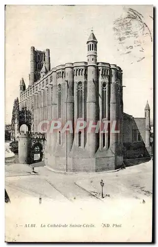 Cartes postales Albi La Cathedrale Sainte Cecile
