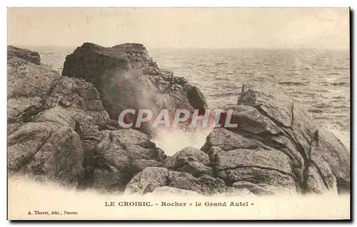 Cartes postales Le Croisic Rocher le Grand Autel