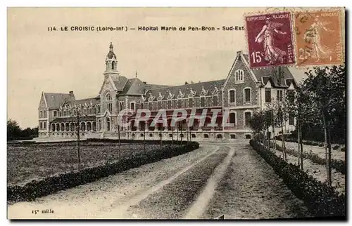 Cartes postales Le Croisic Hopital Marin de PenBron Sud Est