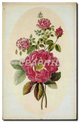 Cartes postales Fantaisie Fleurs