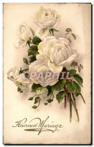 Cartes postales Fantaisie Fleurs