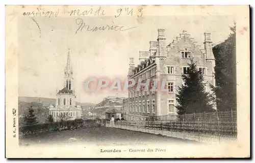 Cartes postales Lourdes Couvent des Peres