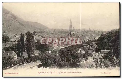 Cartes postales Thann Et Vieux Thann