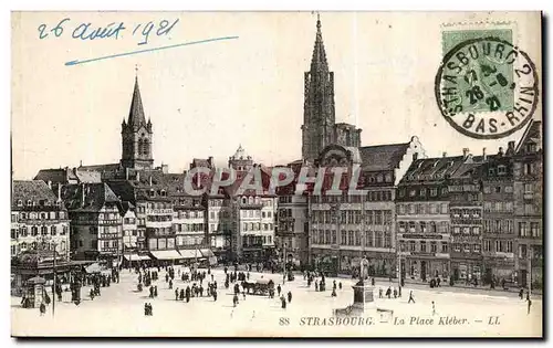 Cartes postales Strasbourg La Place Kleber