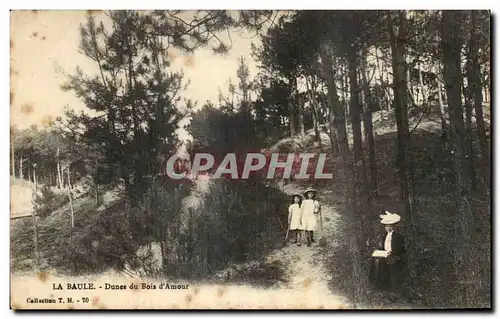 Ansichtskarte AK La Baule Dunes du Bois d Amour Enfants