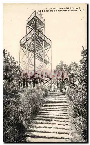 Cartes postales La Baule Les Pins Le Belvedere du Parc des Dryades