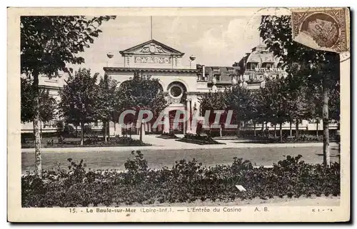 Cartes postales La Baule sur Mer L Entree du Casino