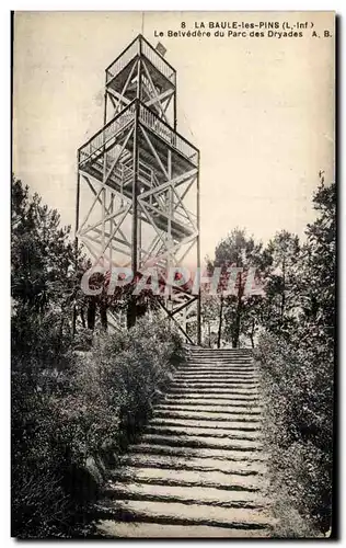 Cartes postales La Baule Les Pins Le Belvedere du Parc des Dryades