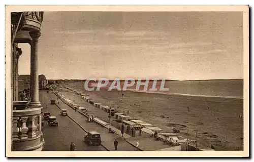 Cartes postales La Baule sur Mer Vue generale de la Plage Dans le lointain la Pointe de Pornichet