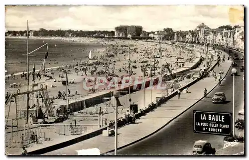 Cartes postales La Baule La Plus Belle Plage D Europe