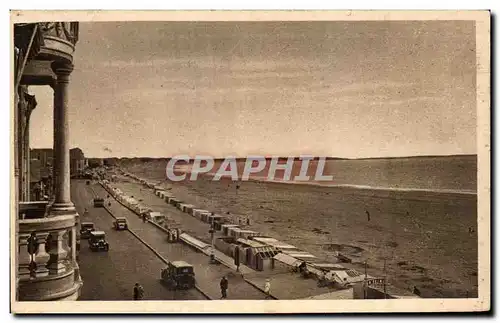 Cartes postales La Baule sur Mer Vue generale de la Plage Dans le lointain la Pointe de Pornichet