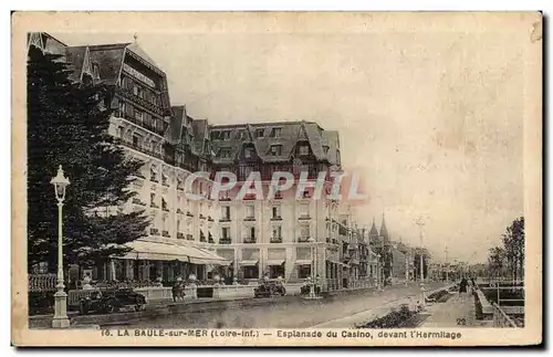 Ansichtskarte AK La Baule sur Mer Esplanade du Casino devant l Hermitage