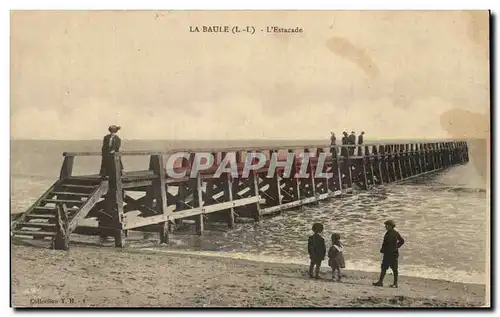 Cartes postales La Baule L Estacade Enfants