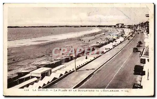 Cartes postales La Baule La Plage et le Boulevard De l Esplanade