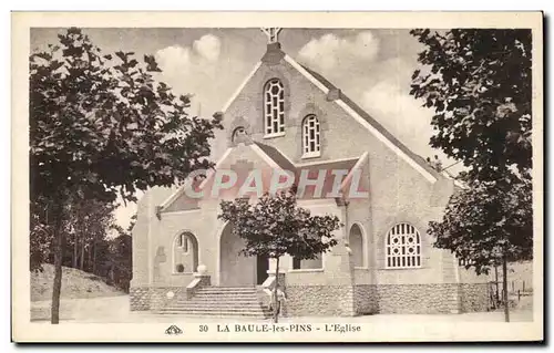 Cartes postales La Baule les Pins L Eglise