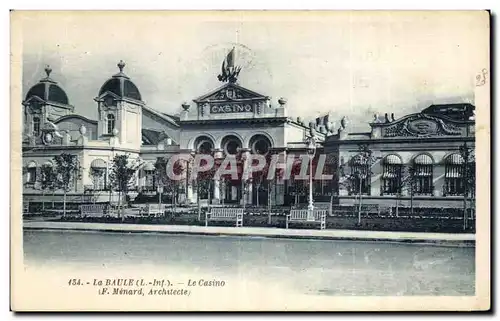 Ansichtskarte AK La Baule Le Casino F Menard Architecte