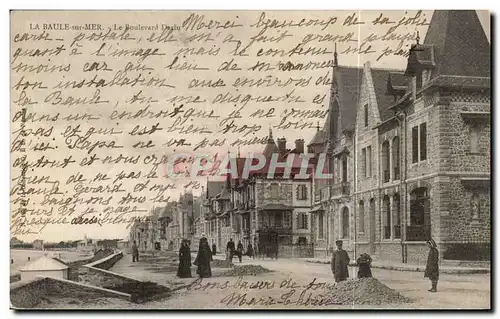 Cartes postales La Baule sur Mer Le Baulevard Darlu