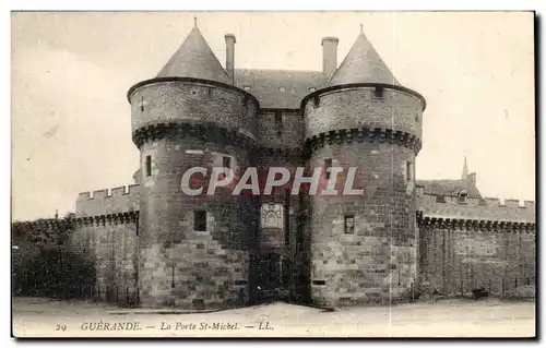 Cartes postales Guerande La Porte St Michel