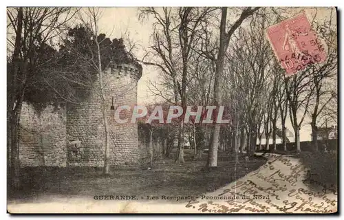 Cartes postales Guerande Les Remparts Promenade du Nord