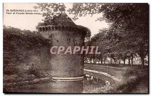 Cartes postales Guerande Tour et Fosses Sainte Anne