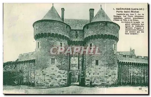 Cartes postales Guerande Porte Saint Michel