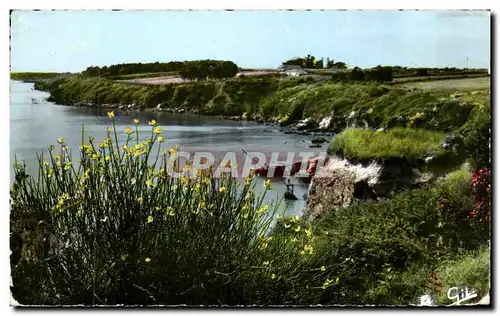 Moderne Karte La Bernerie en Retz Genets sur le Cote