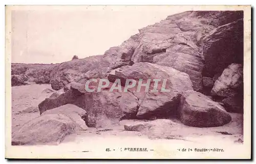 Ansichtskarte AK La Bernerie Les Rochers de la Boutinadiere