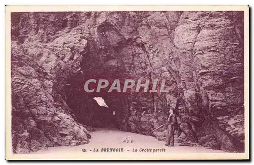 Cartes postales La Bernerie La Grotte percee