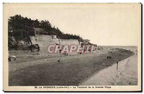 Ansichtskarte AK La Bernerie Le Tournant de la Grande Plage