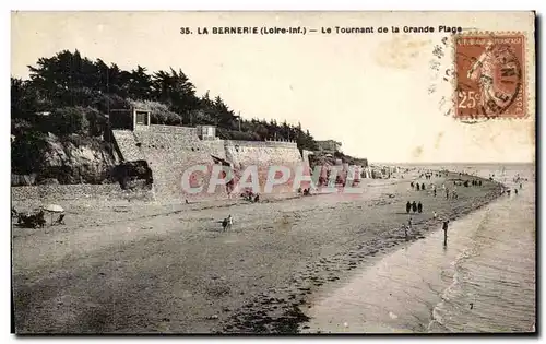 Ansichtskarte AK La Bernerie Le Tournant de la Grande Plage