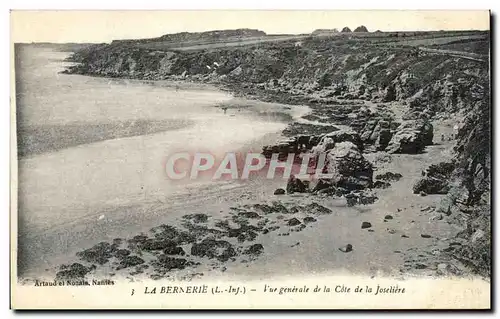 Cartes postales La Bernerie Vue generale de la Cote de la Joseliere