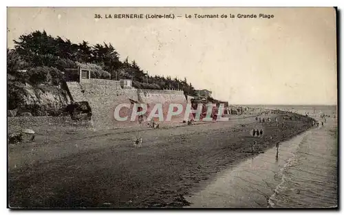 Ansichtskarte AK La Bernerie Le Tournant de la Grande Plage