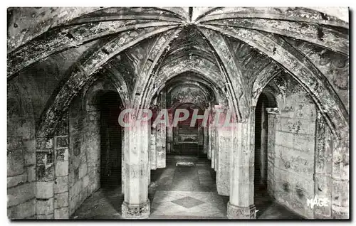 Moderne Karte Auxerre Cryptes de I Eglise Saint Germain Chapelle Sainte Maxime