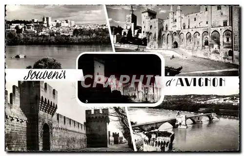 Cartes postales moderne Souvenis d Avignon