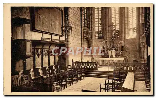 Cartes postales Villefranche de Rouergue Ancienne Chartreuse Eglise la Chaire et l Autel