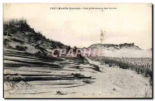 Cartes postales Fort Mahon Vue pittoresque des dunes