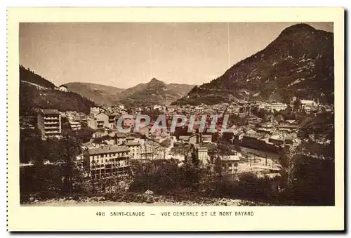 Ansichtskarte AK Saint Claude Vue Generale Et Le Mont Bayard