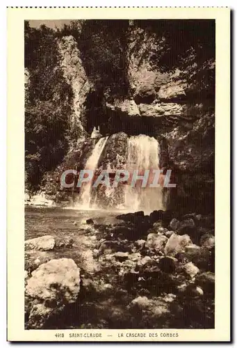 Cartes postales Saint Claude La Cascade Des Combes