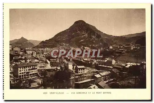 Cartes postales Saint Claude Vue Genrale Et Le Mont Bayard