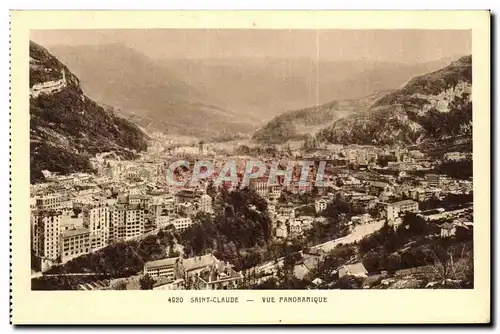 Cartes postales Saint Claude Vue Panoramique