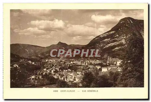 Cartes postales Saint Claude Vue Generale