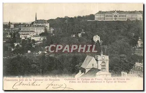 Cartes postales Panorama pris de la Terrasse de Meudon